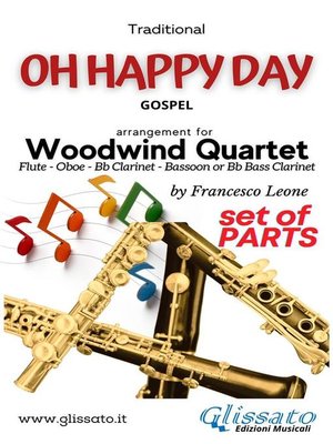 cover image of Oh Happy Day--Woodwind Quartet (parts)